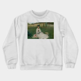 Reading by Berthe Morisot Crewneck Sweatshirt